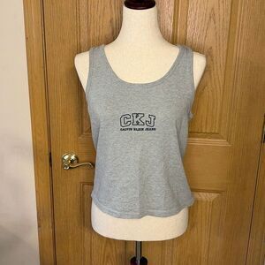 Y2K Vintage Calvin Klein Jeans Tank Top Medium Made in the USA